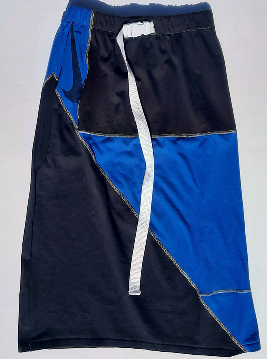 Blues Baby Reworked Nike Tee-Skirt 23-40" waist